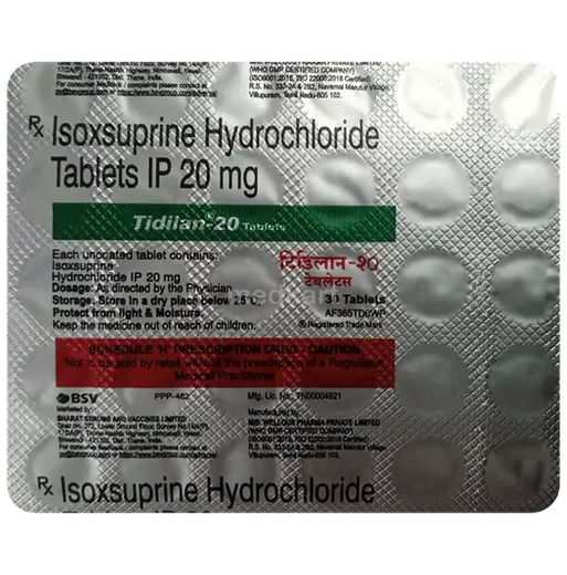 tidilan 20mg tablet 30's